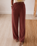 Pantalon Vicky terracota