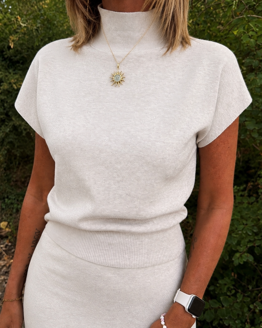 Ensemble Cosy gris Chiné