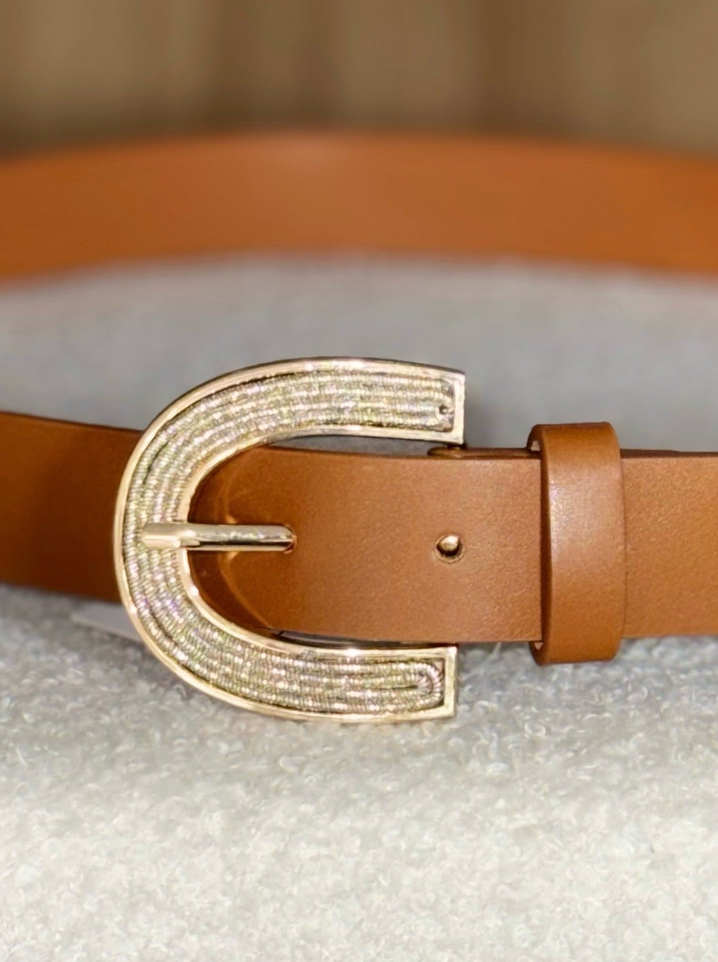 Ceinture teracotta