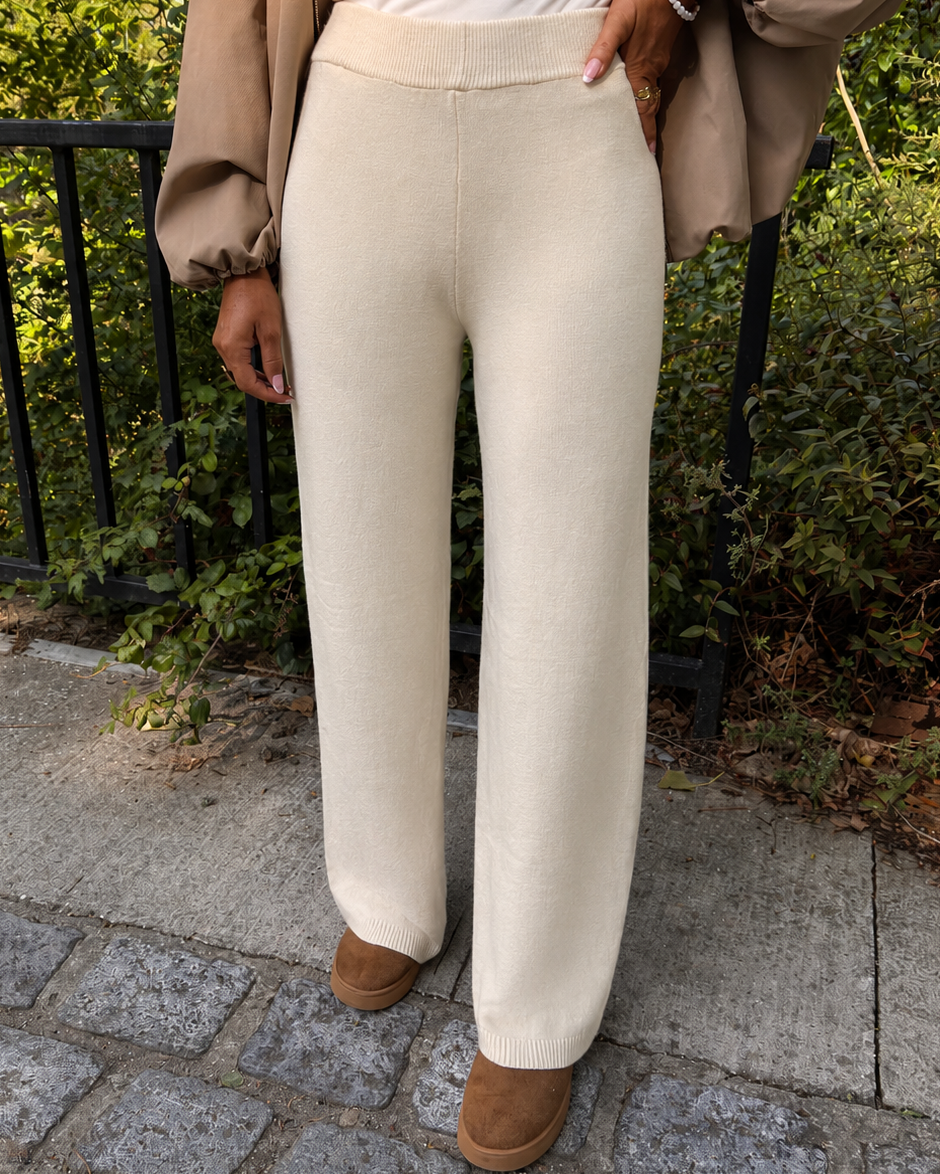 Pantalon Alba crème