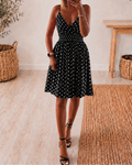 Robe à pois