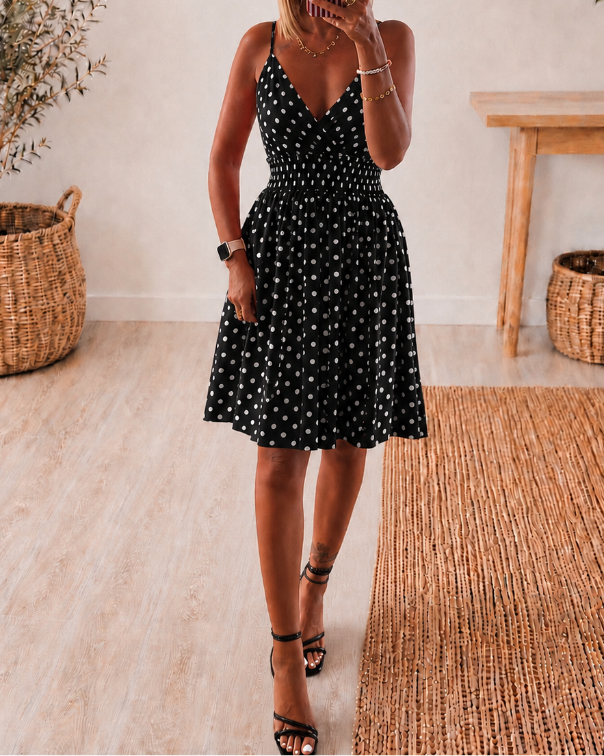 Robe à pois