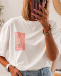 Oversized-T-Shirt für das Büro