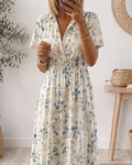 Azurblaues Kleid